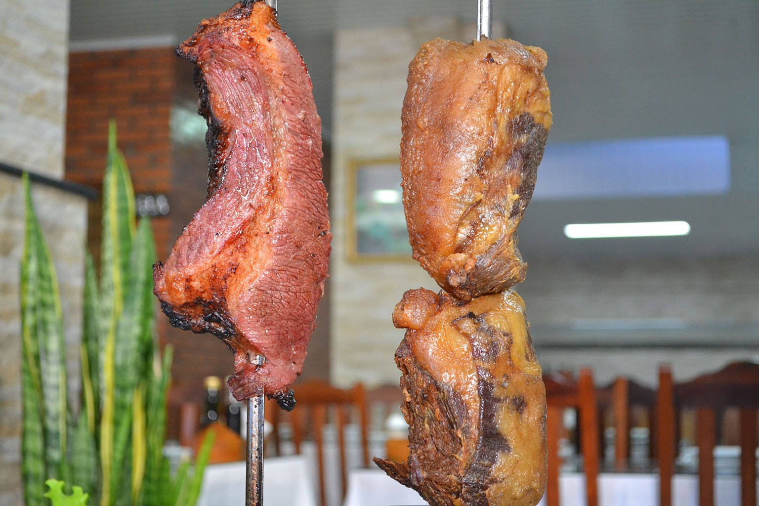 Como chegar até Churrascaria Espeto de Ouro em Esteio de Ônibus ou